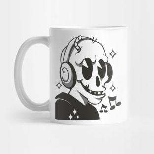 Skeleton music Mug